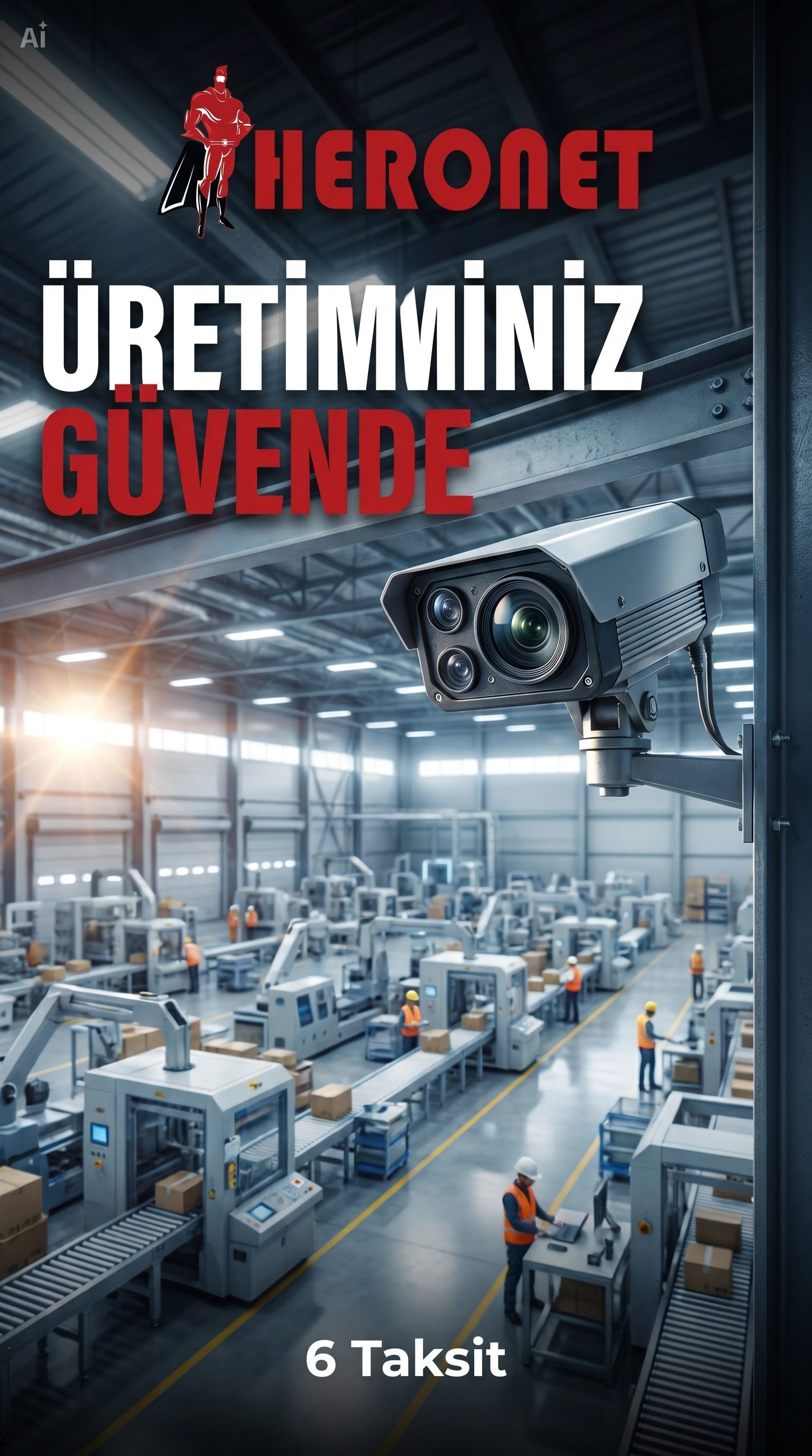Kurumsal güvenlik - HeroNet endüstriyel kamera