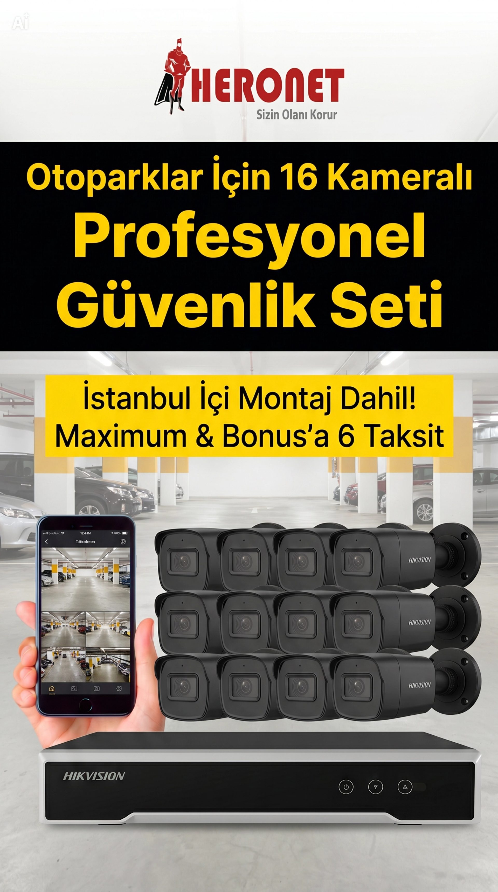 Yetkisiz araç sitenize girmesin - HeroNet bariyer + plaka tanıma
