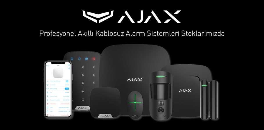 Ajax Kablosuz Alarm Sistemleri